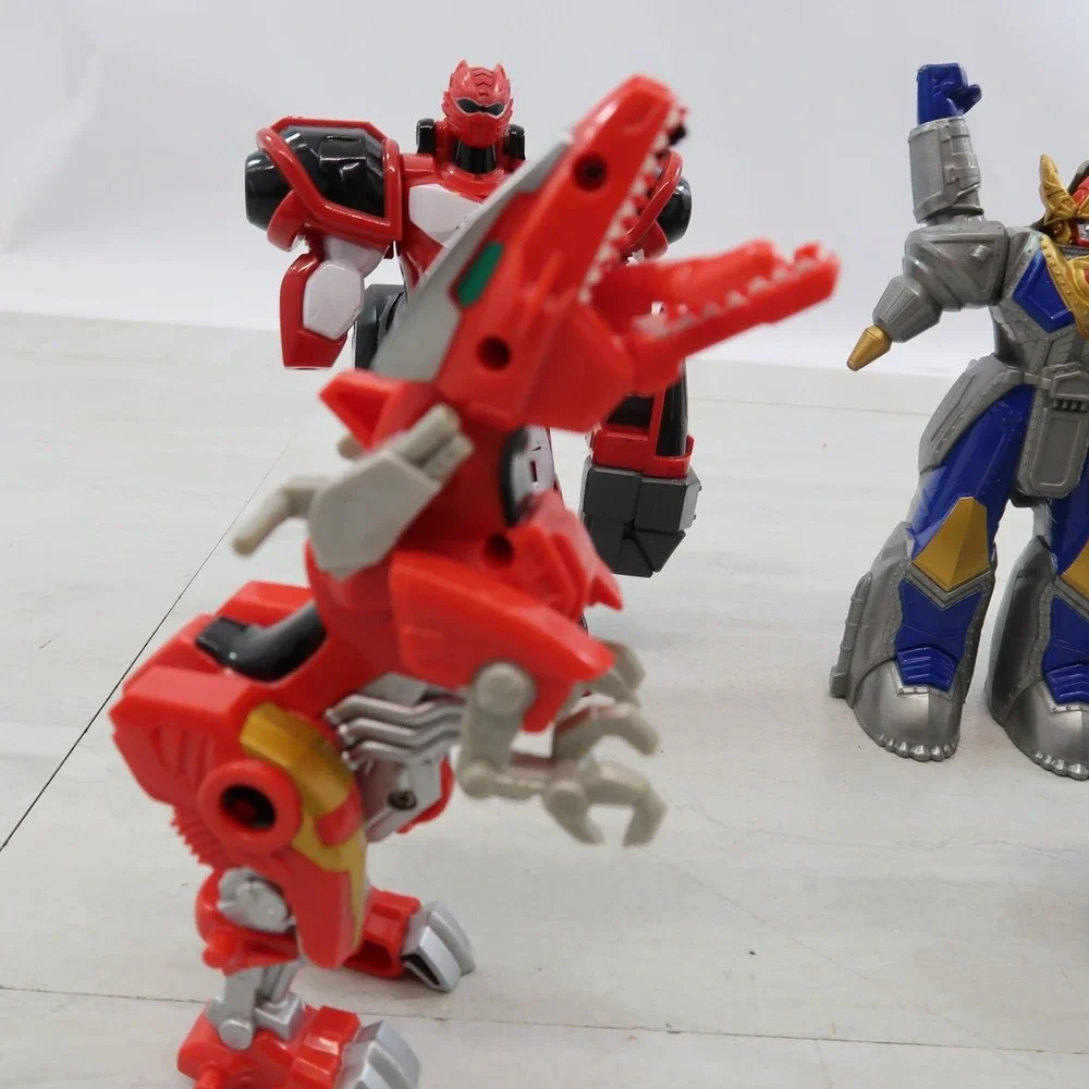 Power Rangers T-Rex‎ Figure Motorcycle Bandai Action Figure Toy Lot
